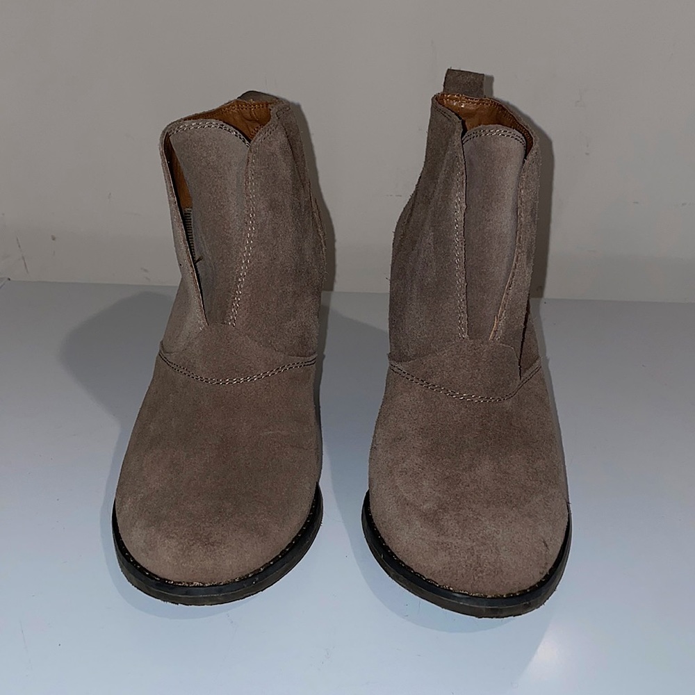 Sophisticated Suede Wedge Heels